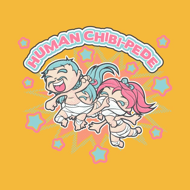 Human Chibipede by Serkworks