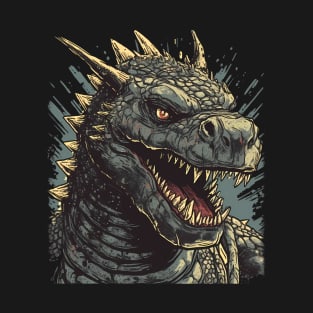 Monster Reptile Portrait T-Shirt