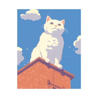 Perching cute cat T-Shirt