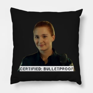 Certified bulletproof Officer Nicole Haught - Wynonna Earp Pillow