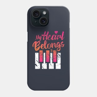 Musician Pianist love piano: Me and You Phone Case