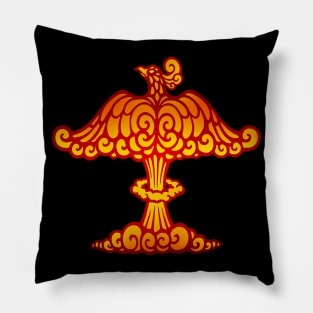 Phoenix Mushroom Cloud Pillow