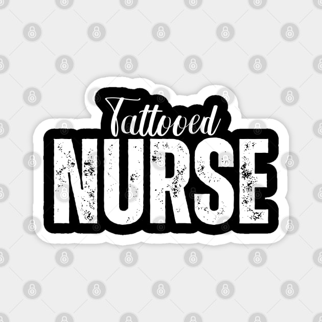 Tattooed Nurse Magnet by jackofdreams22