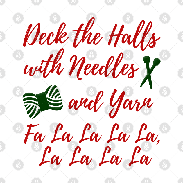 Knitting Deck the Halls Yarn + Needles Crafts by craftlove