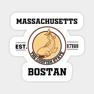 Massachusetts State Magnet