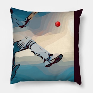 Cricket Batsman Pillow