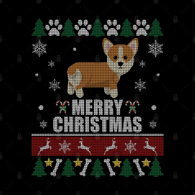 Corgi Butt Christmas by Sleazoid