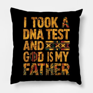 A DNA Test And God Is My Father, July 4th Pillow