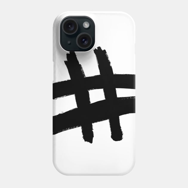 Hashtag Phone Case by sventine