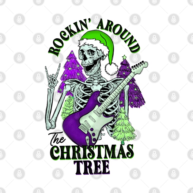 Christmas Tree Rockon by mafiatees.intl