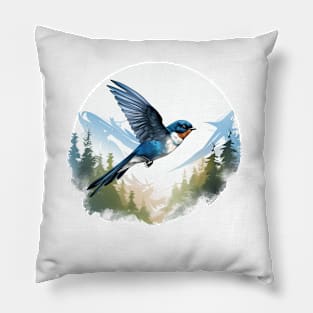 Swallow Bird Pillow