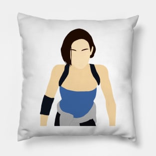 Resident Evil 3 Remake Jill Valentine Digital Art Pillow