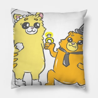 Wedding marriage marriage marriage married Pillow