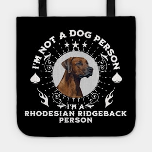 I'm a Rhodesian Ridgeback person Tote