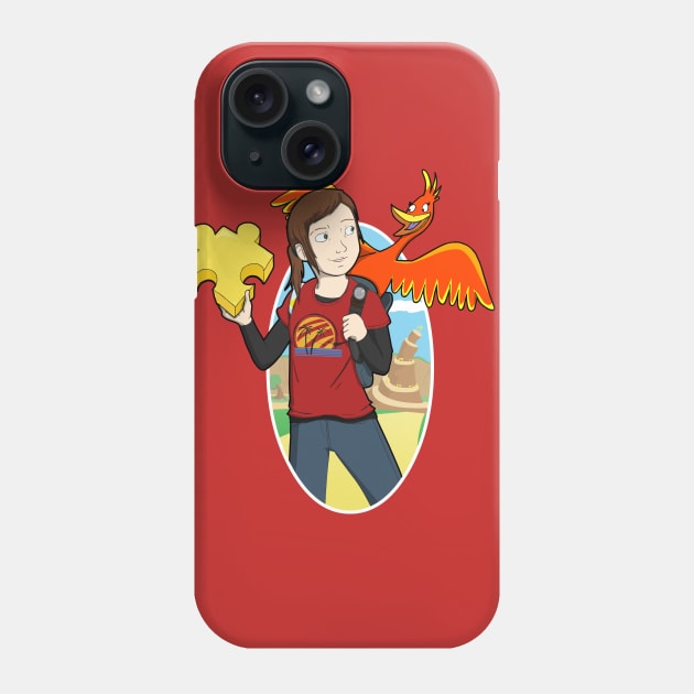 Elllie and Kazooie going on an adventure! Phone Case by Aniforce