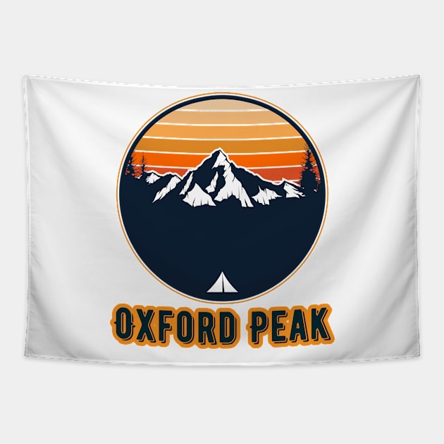 Oxford Peak Tapestry by Canada Cities