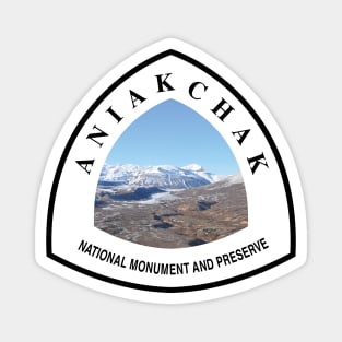 Aniakchak National Monument and Preserve trail marker Magnet