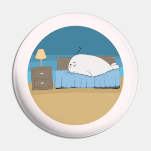 Daily life of a random seal - Bedtime Pin