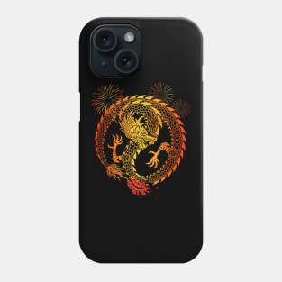Chinese Lunar New Year Golden Dragon Phone Case