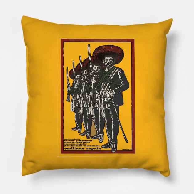 Zapata Pillow by los-ancients