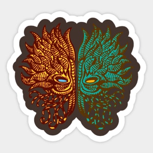 Sea Flower Sticker