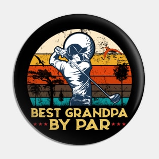 Best Grandpa by Par - Golf Pin