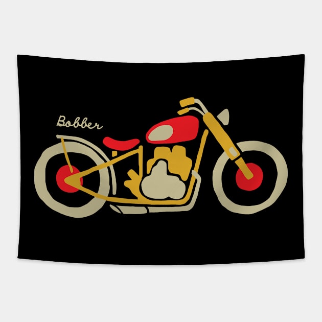 Bobber Tapestry by quilimo