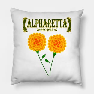 Alpharetta Georgia Pillow