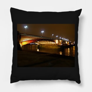 Blackfriars Bridge, London Pillow