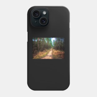 Forest Path Through the Trees Phone Case