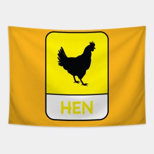 Hen picture Tapestry