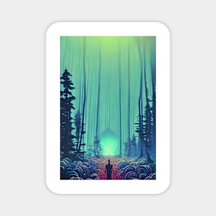 Emerald Forest Magnet