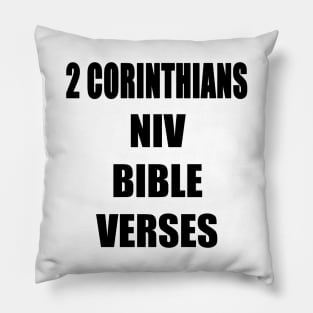 1 Corinthians KJV Bible Verses Pillow