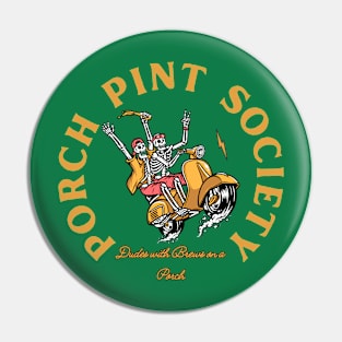 Porch Pint Society Pin