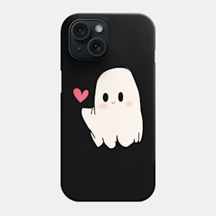 Ghost Heart Shirt Valentines day Creepy Cute Phone Case