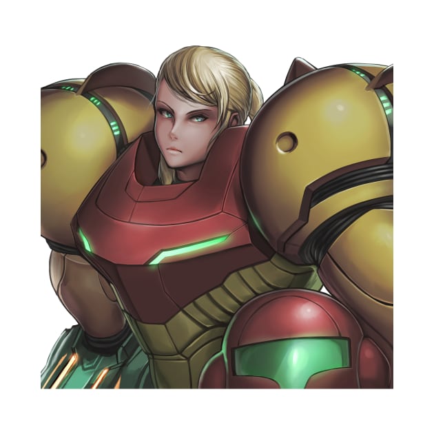 Metroid Prime Samus by hybridmink