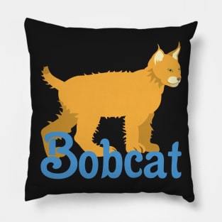 Beautiful Bobcat Wild Animal Design Pillow