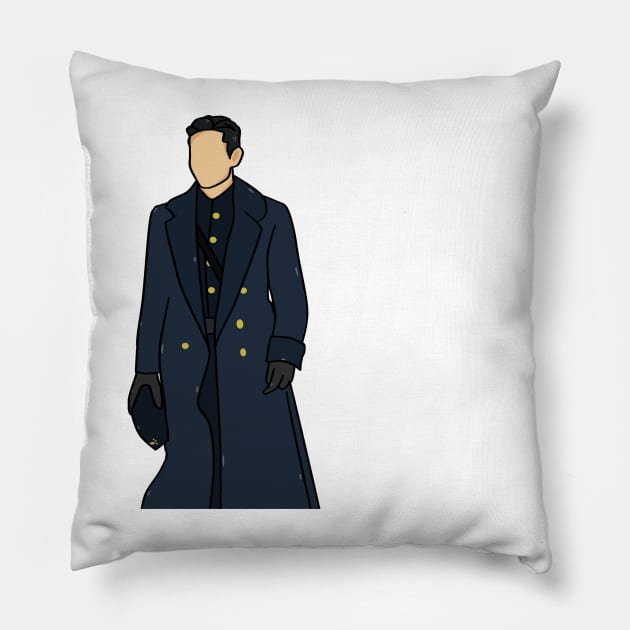 Lee Byun Hun Mr Sunshine kdrama Pillow by kart-box