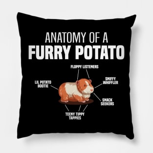 Anatomy of a Furry Potato, Rodents Guinea Pigs Lover and owner Pillow