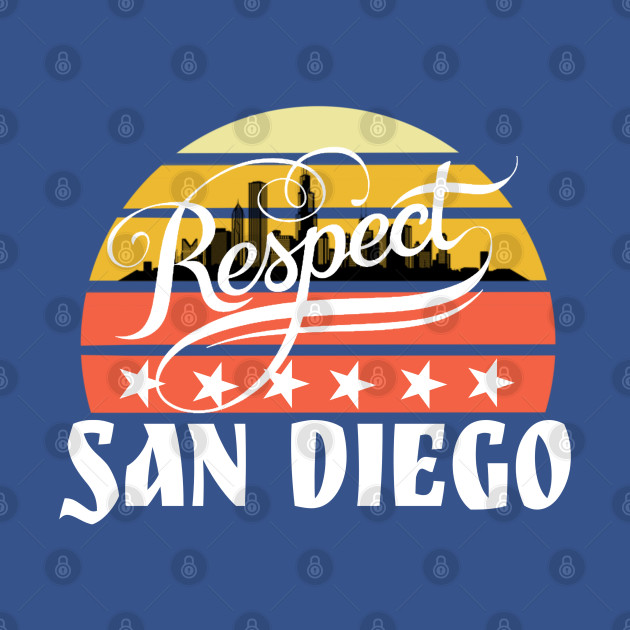 Respect San Diego 2020 Vintage - Respect San Diego - T-Shirt