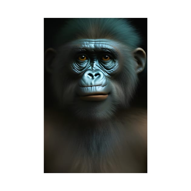 Gorilla #0004 by Elba from Ukraine