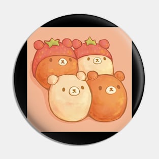 Mochi Mochi Bear Pin