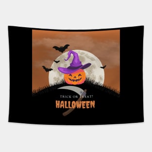 Trick or treat? Halloween! Tapestry