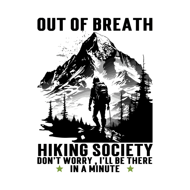 Out Of Breath Hiking Society by banayan