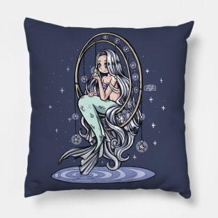 Mermaid in Dreamcatcher Pillow