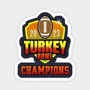 Turkey Bowl Champions Magnet