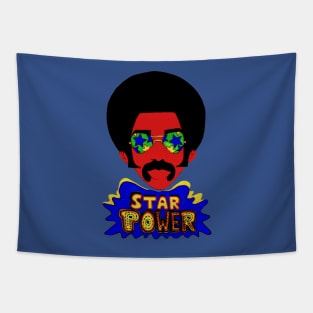 Lit Fro' Star Man Powered Up Tapestry