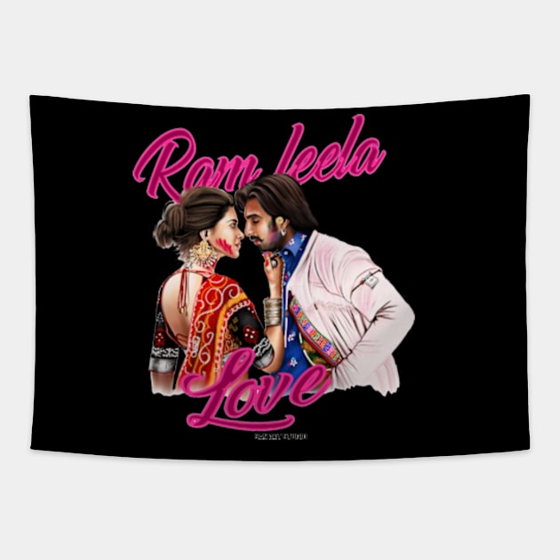 Ram Leela Tapestry by SAN ART STUDIO 