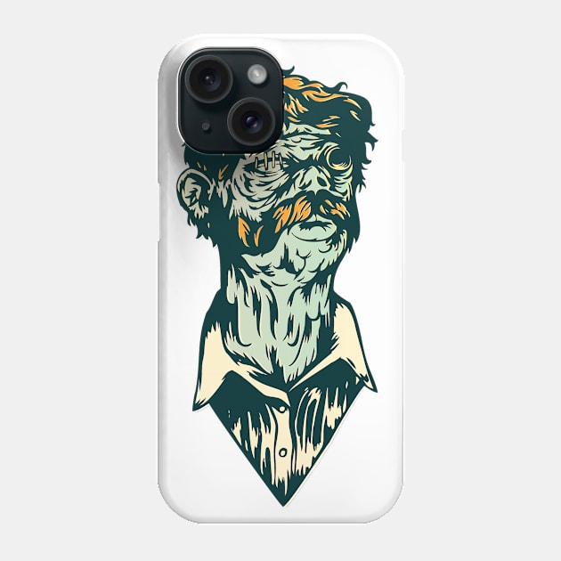 Captain Zombie Phone Case by ImmortalPink