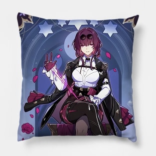 Kafka Revelation Card Honkai Star Rail Pillow